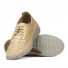 Damskor moccasiner 6045 citron