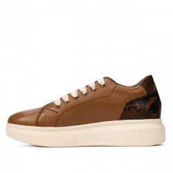 Casual/sportskor 6048 kombinerat brun