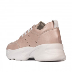 Damsneakers 6046 pärlpuder