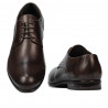 Eleganta herrskor 940 a kaffe