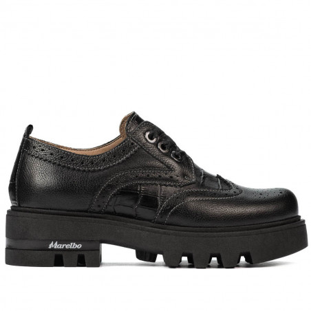 Dam casual skor 6047 svart kombinerad