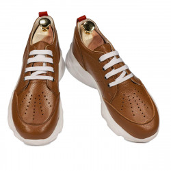 Dam sneakers 6046 brun