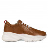 Dam sneakers 6046 brun