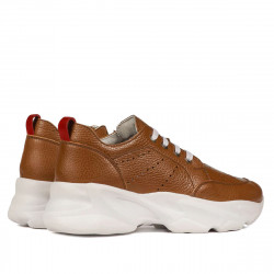 Dam sneakers 6046 brun