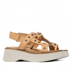 Dam sandaler 5083 kamel
