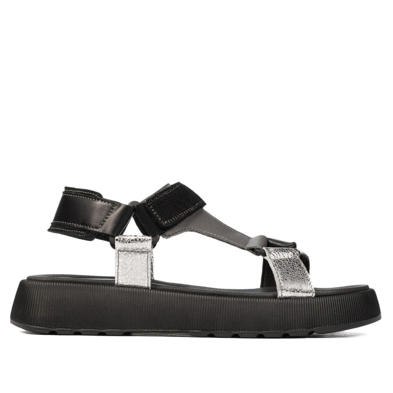 Dam sandaler 5082 svart kombinerad