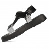 Dam sandaler 5082 svart kombinerad