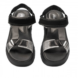 Dam sandaler 5082 svart kombinerad