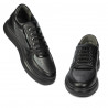 Svarta kombinerade sneakers 938