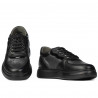 Svarta kombinerade sneakers 938