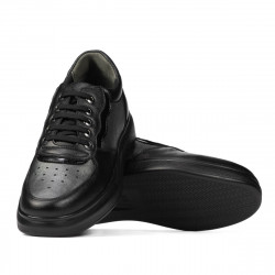 Svarta kombinerade sneakers 938