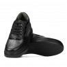 Svarta kombinerade sneakers 938