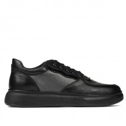 Svarta kombinerade sneakers 938