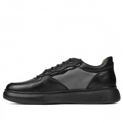Svarta kombinerade sneakers 938