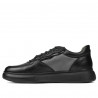 Svarta kombinerade sneakers 938