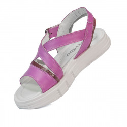 Barnsandaler 540 lila kombinerad