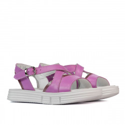 Barnsandaler 540 lila kombinerad