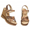 Dam sandaler 5086 kamel kombinerad