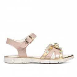 Barnsandaler 539 lack beige kombinerad