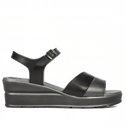 Dam sandaler 5087 svart kombinerad
