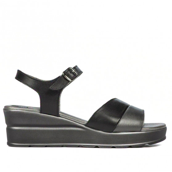 Dam sandaler 5087 svart kombinerad