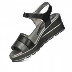Dam sandaler 5087 svart kombinerad