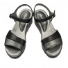 Dam sandaler 5087 svart kombinerad