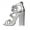 Damsandaler 1287 silver