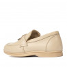Dam moccasiner 6054 krämfärgade
