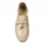 Dam moccasiner 6054 krämfärgade