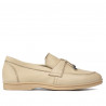 Dam moccasiner 6054 krämfärgade