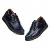 Barnskor 154 lack indigo kombinerad