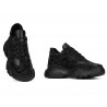 Dam sneakers 6053 svart kamouflage kombinerat