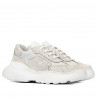 Dam sportskor 6053 beige kamouflage kombinerad