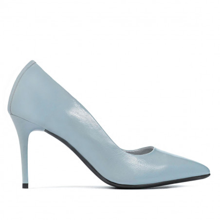 Eleganta damskor 1293 lack blå