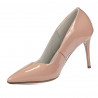 Eleganta damskor 1293 lack nude