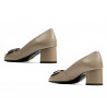Eleganta damskor 1274 cappuccino