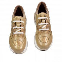 Damsneakers 6055 kombinerad avokado