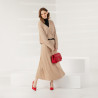 Eleganta damskor 1289 lackröd