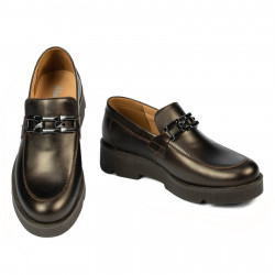 Kvinnors casual skor 6056 kopparfärg
