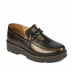 Kvinnors casual skor 6056 kopparfärg