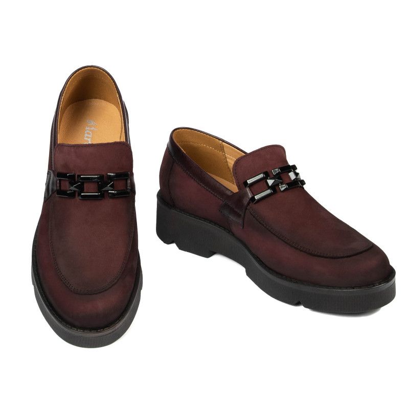 Dam casualskor 6056 bufo bordeaux