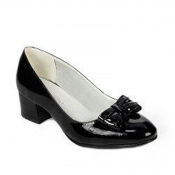 Eleganta damskor 1270 svart lack