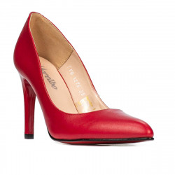 Eleganta damskor 1276 röd