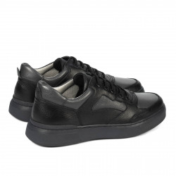 Herrskor casual/sport 946 svart kombinerad