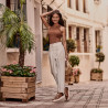 Casual/sportskor 6048 kombinerat brun lifestyle