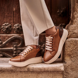 Casual/sportskor 6048 kombinerat brun lifestyle