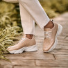 Damsneakers 6046 pärlpuder lifestyle