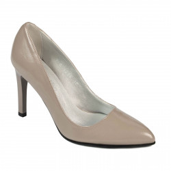 Eleganta damskor 1276 lack cappuccino