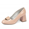 Eleganta damskor 1291 lack nude